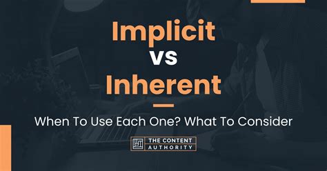 implicity|inherent vs implicit.